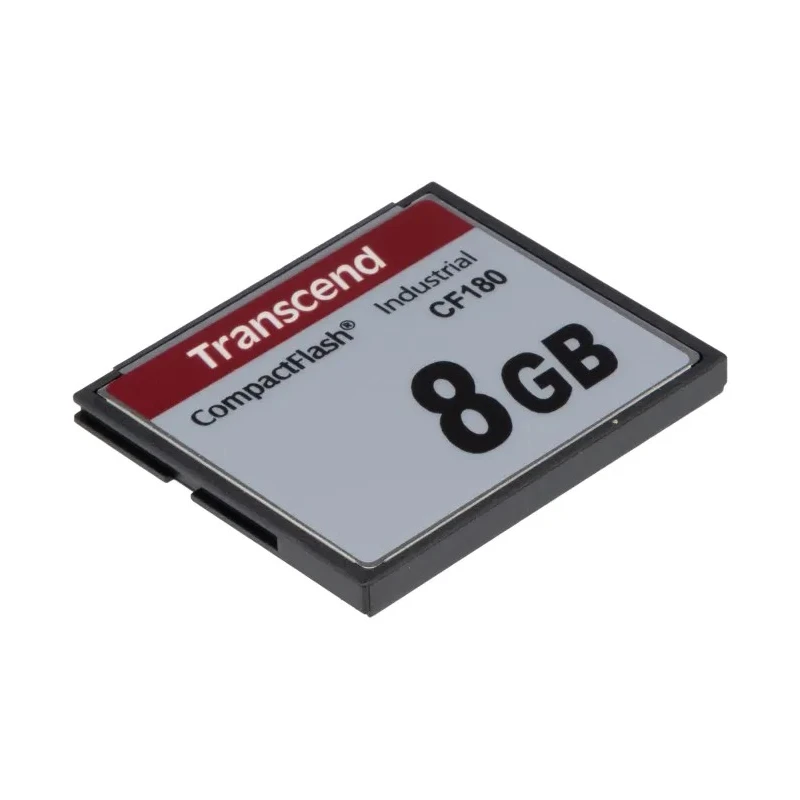 Transcend Compact Flash Card 8 GB SuperMLC NAND 600x Speed Rating CF180