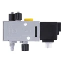EMERSON ? AVENTICS Pneumatic Solenoid Valve 4/2 Electrically Operated Solenoid Metric 840 Series 24V dc 5728400420