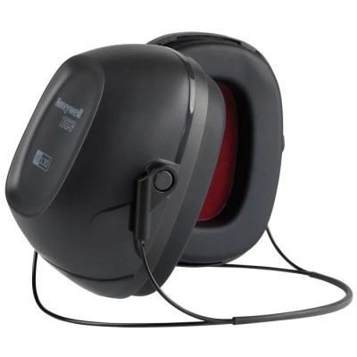 Honeywell Safety Ear Defender VERISHIELD with Neckband 25 dB Noise Reduction CE Certified Black 1035113-VS