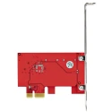 StarTech.com PCIe SATA Card 2 Drive Support 3 x 0.7 x 4.8 in, PCIe x1 Interface 2P6G-PCIE-SATA-CARD