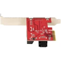StarTech.com Hard Drive Mounting Kit PCIe SATA Controller Card 6 Ports 3.2 x 2.1 x 0.7 in 6P6G-PCIE-SATA-CARD