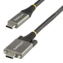 StarTech.com USB 3.1 Male USB 3.2 Type C to Male USB 3.2 Type C Cable Black 1m USB31CCSLKV1M