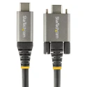 StarTech.com USB 3.1 Male USB 3.2 Type C to Male USB 3.2 Type C Cable Black 1m USB31CCSLKV1M