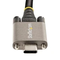 StarTech.com USB 3.1 Male USB 3.2 Type C to Male USB 3.2 Type C Cable Black 1m USB31CCSLKV1M