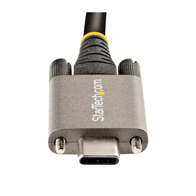 StarTech.com USB 3.1 Male USB 3.2 Type C to Male USB 3.2 Type C Cable Black 1m USB31CCSLKV1M