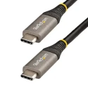 StarTech.com USB Cable 2m Length USB 3.2 Male USB Type C to Male USB Type C Black Thermoplastic Elastomer Jacket USB315CCV2M