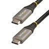 StarTech.com USB Cable 2m Length USB 3.2 Male USB Type C to Male USB Type C Black Thermoplastic Elastomer Jacket USB315CCV2M