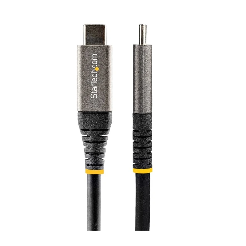 StarTech.com USB Cable 2m Length USB 3.2 Male USB Type C to Male USB Type C Black Thermoplastic Elastomer Jacket USB315CCV2M
