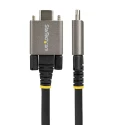 StarTech.com USB 3.1 Male USB 3.2 Type C to Male USB 3.2 Type C Black 500 mm USB31CCSLKV50CM