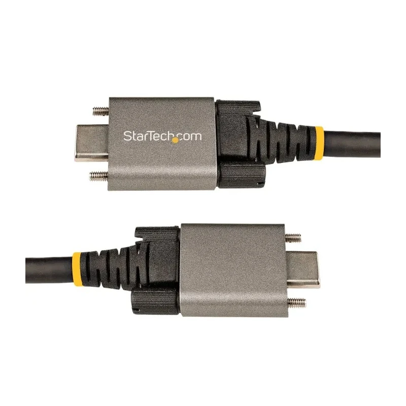 StarTech.com USB 3.1 Male USB 3.2 Type C to Male USB 3.2 Type C Black 500 mm USB31CCSLKV50CM