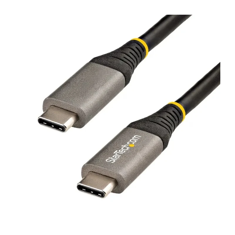 StarTech.com USB 3.2 Male USB Type C to Male USB Type C Cable Black 500mm USB31CCV50CM