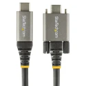 StarTech.com USB 3.1 Male USB 3.2 Type C to Male USB 3.2 Type C Black 500 mm USB31CCSLKV50CM
