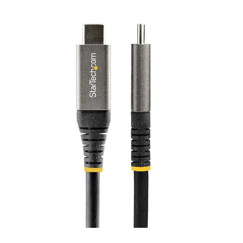 StarTech.com USB 3.2 Male USB Type C to Male USB Type C Cable Black 500mm USB31CCV50CM