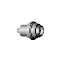 RS PRO Circular Connector, 1 Contact, Panel Mount, M9 Connector, Socket, Female, IP68, 6A, Chrome Plated Brass 240-6413