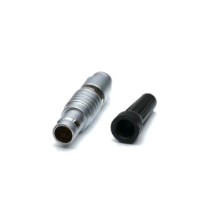 RS PRO Industrial Circular Connector, 2 Contacts, 12 mm Cable Mount Plug, Male, IP50, Gold Plated Contacts, Chrome 240-6462