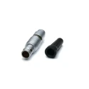 RS PRO Circular Connector, 4 Contacts, Cable Mount, 12 mm, Plug Male, IP50, Chrome Plated Brass, Push Pull 240-6468