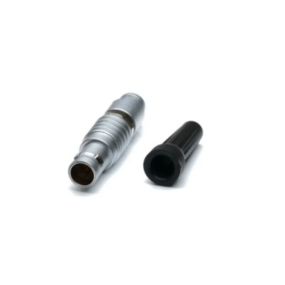 RS PRO Circular Connector, 4 Contacts, Cable Mount, 12 mm, Plug Male, IP50, Chrome Plated Brass, Push Pull 240-6468