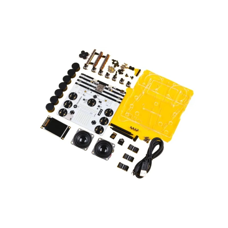 Circuitmess d.o.o Invention Kit Build and Code DJ Mixable Music Player with Equalizers and LED Light CIRCUITMESS-JAYD-DIY