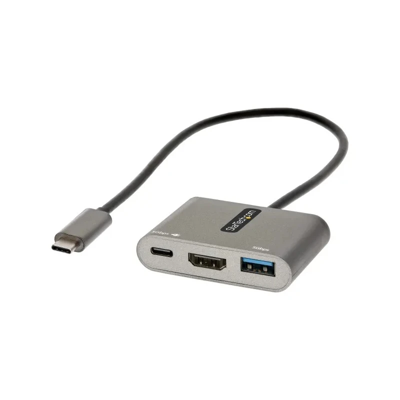 StarTech.com USB C Docking Station with HDMI 4096 x 2160 Pixel Resolution USB 3.0 Port CDP2HDUACP2