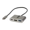 StarTech.com USB C Docking Station with HDMI 4096 x 2160 Pixel Resolution USB 3.0 Port CDP2HDUACP2