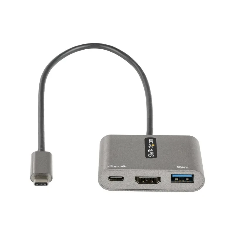 StarTech.com USB C Docking Station with HDMI 4096 x 2160 Pixel Resolution USB 3.0 Port CDP2HDUACP2