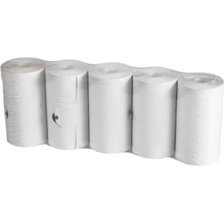 SAUERMANN. Thermal Printer Paper Roll Pack 5 Rolls 57.5mm Width Papier pour imprimante (5 rouleaux)