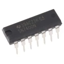 Texas Instruments 4 2-Input NAND Logic Gate 14-Pin PDIP SN7400N
