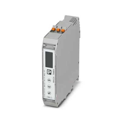 Phoenix Contact DIN Rail Timer Relay, 2-Contact, 24 V DC/AC, 240 V AC, 0.01 to 59999 min, 13-Function, 2 Switch 1096431