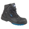 Himalayan Black Unisex Safety Boots Size UK 10 EU 44 with Composite Midsole and 200 Joule Toecap Protection 5160BK100