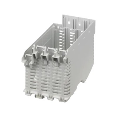 Phoenix Contact Vented Sides Electronic Housing Polyamide 120.6mm x 120.6mm x 75.87mm ME-IO Series 1158978
