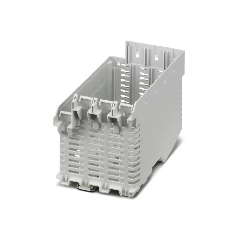 Phoenix Contact Vented Sides Electronic Housing Polyamide 120.6mm x 120.6mm x 75.87mm ME-IO Series 1158978