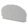 Phoenix Contact Polyamide End Cover for use with PTV Series D-PTVME 6/S 82x0.8x46.5 mm 1164789