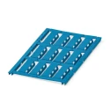 Phoenix Contact Cable Marker Blue Polypropylene Pre-printed Blank 6 mm Diameter Cable UC-WMTBA 1199635