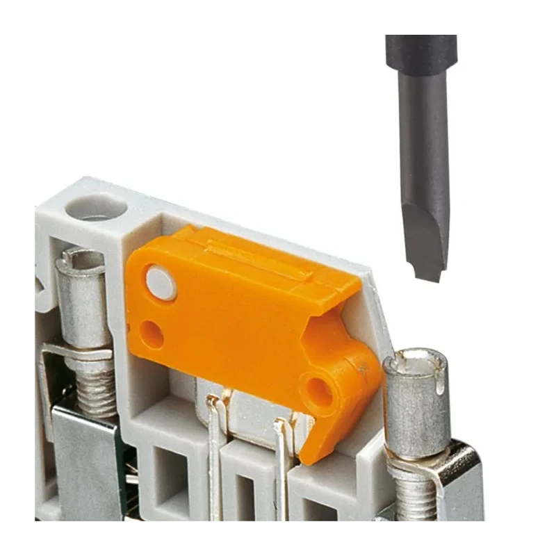 Phoenix Contact ST-BW Series Black Actuation Tool for 2.5 mm² to 4.0 mm² Spring-Cages, EAC Ex 1207608