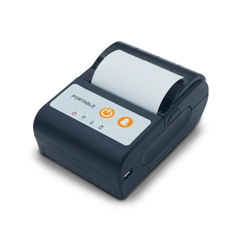SAUERMANN. Portable Thermal Printer Imprimante pour Si-CA 203 dpi 80 mm/s Mini USB Port