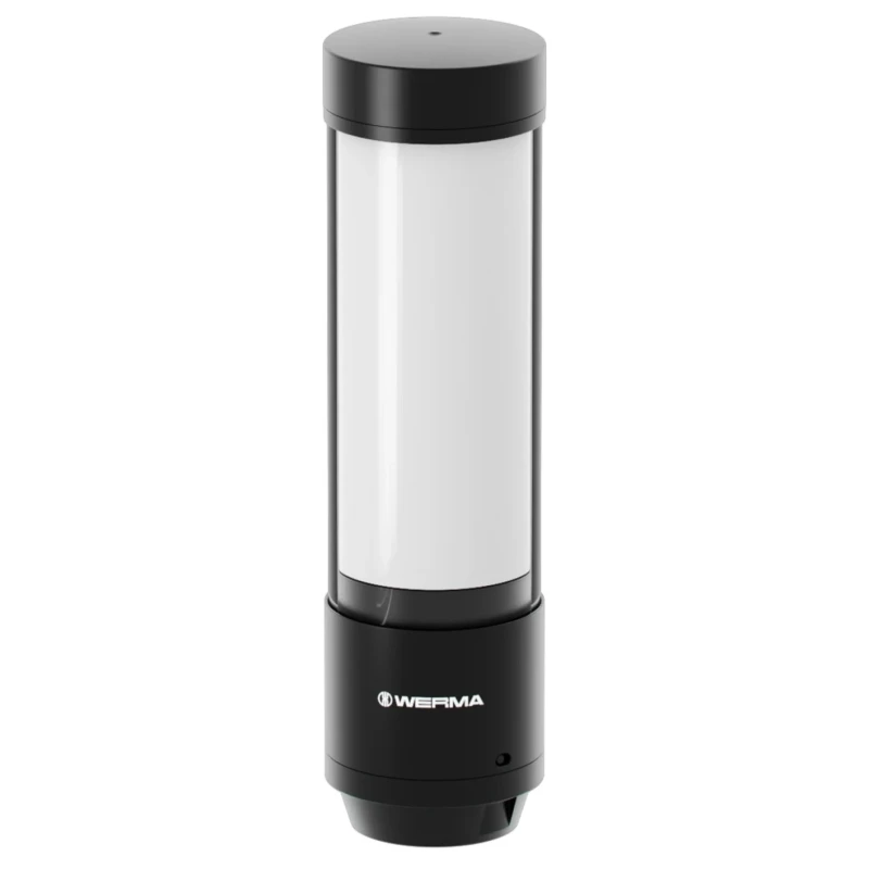 Werma eSIGN Series Multicolour Signal Tower No Sounder Component 9 Lights 24V Base Tube 657.000.55