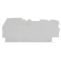 WAGO TOPJOB S Series End & Intermediate Plate for 2102 Series Terminal Blocks 2102-1391
