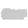 WAGO TOPJOB S Series End & Intermediate Plate for 2102 Series Terminal Blocks 2102-1391