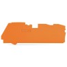 WAGO TOPJOB S End & Intermediate Plate for Use with 2116 Series Terminal Blocks 2116-1392