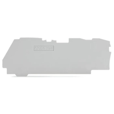 WAGO TOPJOB S End & Intermediate Plate for 2106 Series Terminal Blocks 2106-1391
