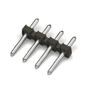 WAGO 252 Series Pluggable Terminal Block 5-Contact 3.5 mm Pitch 1 Row 300V Polyamide Black Male Connector 252-905