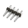 WAGO 252 Series Pluggable Terminal Block 5-Contact 3.5 mm Pitch 1 Row 300V Polyamide Black Male Connector 252-905