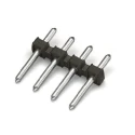 WAGO Pluggable Terminal Block, 3-Contact, 3.5 mm Pitch, 1 Row, Polyamide Housing, Male Connector, Black, 300V, 252-903