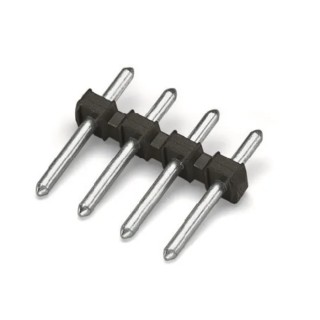 WAGO Pluggable Terminal Block, 3-Contact, 3.5 mm Pitch, 1 Row, Polyamide Housing, Male Connector, Black, 300V, 252-903