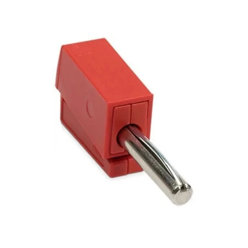 WAGO Red Male Banana Plug, 4 mm Connector, Cage Clamp Termination, 42V, 20A 215-212