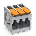WAGO PCB Terminal Block 6-Contact 5 mm Pitch 1 Row 300 V Polyamide 66 Housing 2604-1106