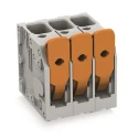 WAGO PCB Terminal Block 3-Contact 7.5 mm Pitch 1 Row 400V 31A Polyamide 66 Female Connector 2606-3103/020-000