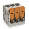 WAGO PCB Terminal Block, 5-Contact, 7.5 mm Pitch, 1 Row, 31A Current, 400V Voltage, Polyamide 66 Housing 2606-3105/020-000