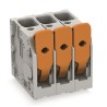 WAGO PCB Terminal Block, 5-Contact, 7.5 mm Pitch, 1 Row, 31A Current, 400V Voltage, Polyamide 66 Housing 2606-3105/020-000