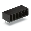 WAGO Pluggable Terminal Block 3-Contact 3.5 mm Pitch 1 Row 320V 10A Polyamide Housing Black Male Connector 714-163
